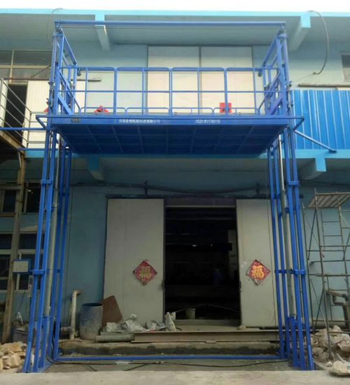 導(dǎo)軌鏈條液壓升降平臺 導(dǎo)軌鏈條液壓升降平臺